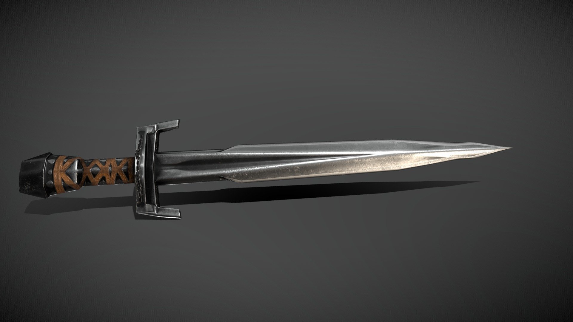 Basic Sword - 3D model by Cécile Amstad (@c.m.a) [11452ea] - Sketchfab