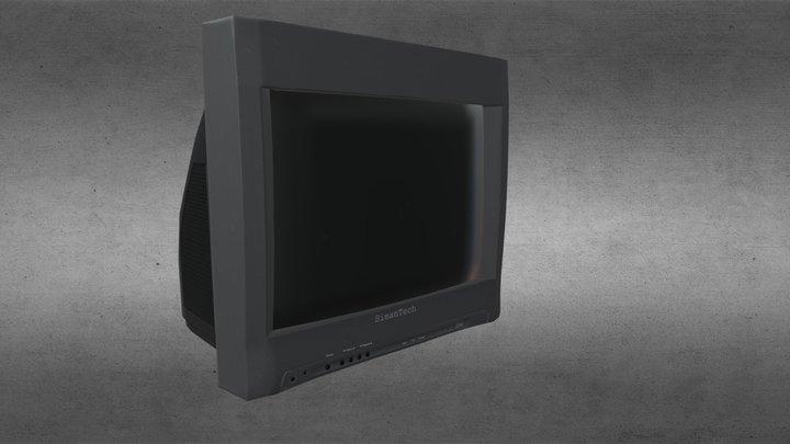 Early 2000s TV LP 3D Model
