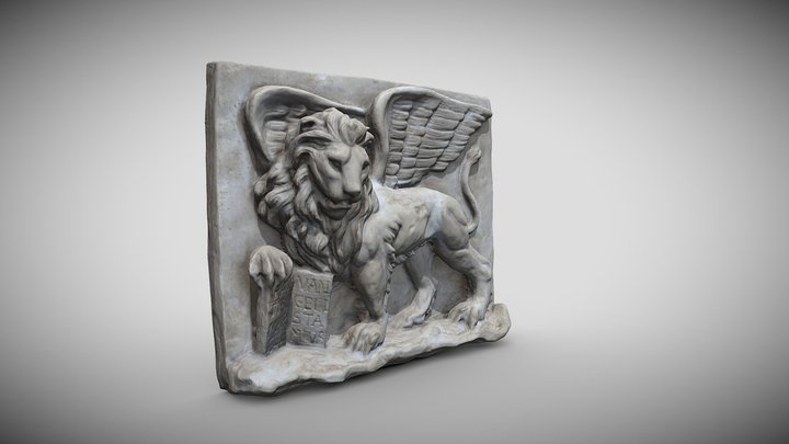 Venice Lion 3D Model