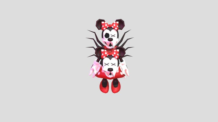 Pre- Rotting Minnie – Free 3D Model STL