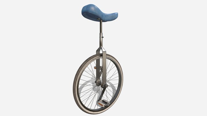 Unicycle 3D Model