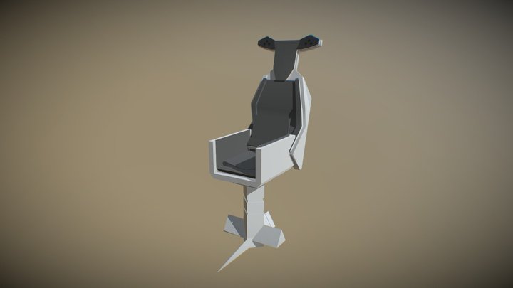 Polygon Chair 3D Model