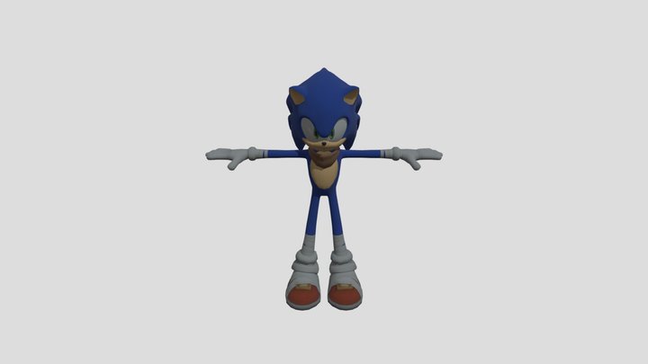 Mobile - Sonic Dash 2 Sonic Boom - Sonic 2 3D Model