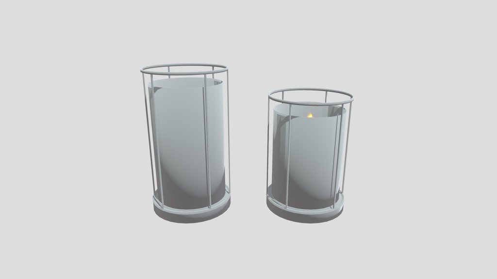Golden Candle Vase