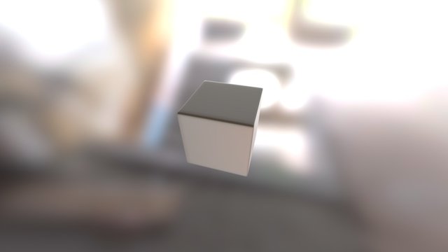 Simple Cube 3D Model