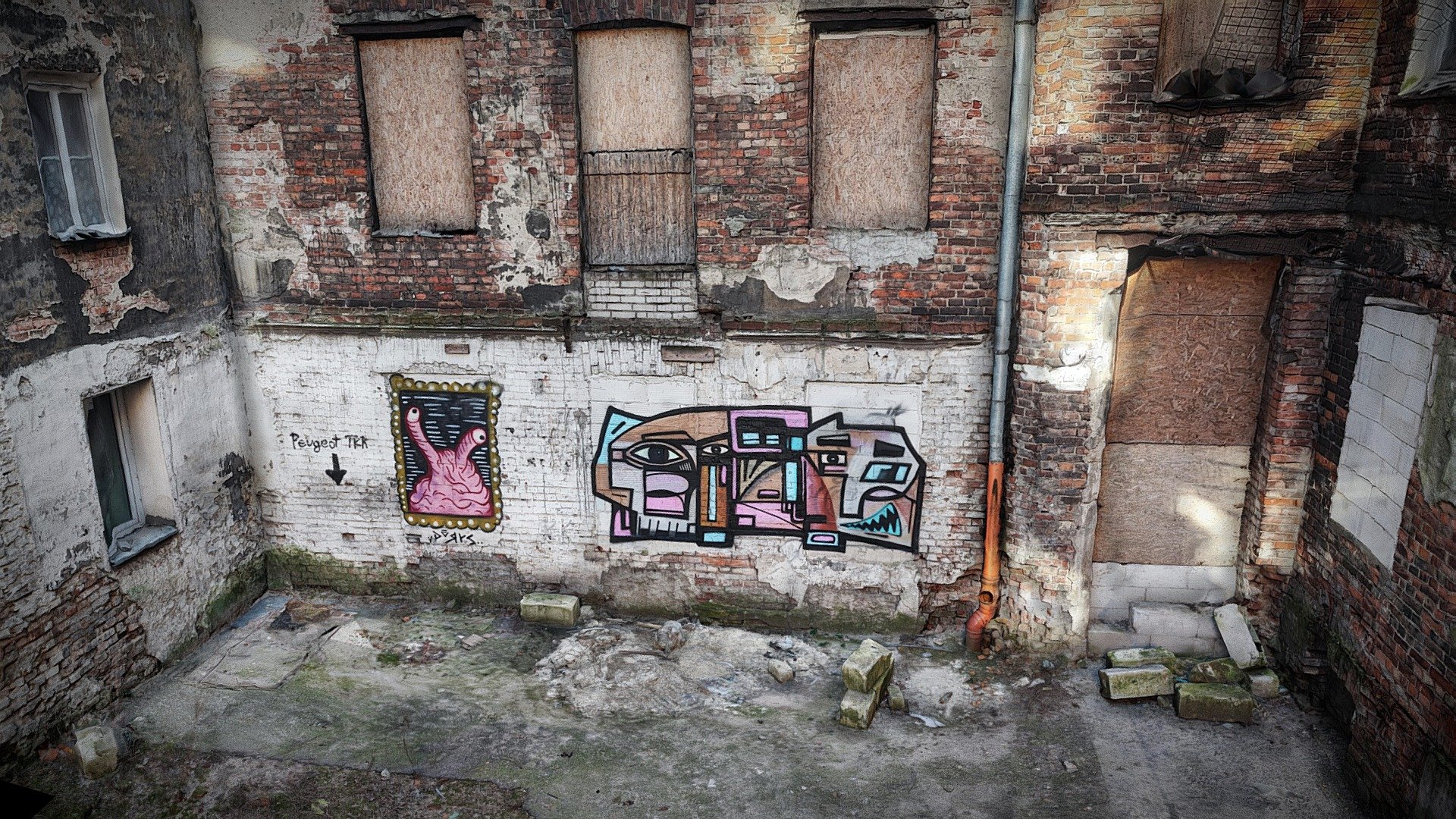 Warszawa, Praga, Yard