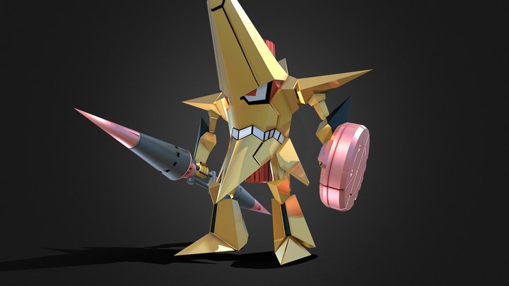 Tengen Toppa Gurren Lagann - 3D model by UTF2005 (@utf2005) [da1dc30]