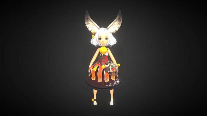 Character_Anime Style_01 3D Model