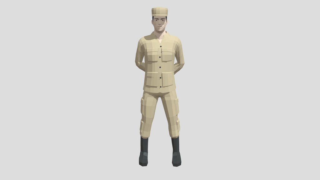 Low Poly Soldier
