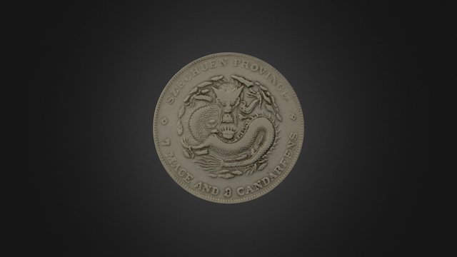 Ancient Coin / China PLY 3D Model