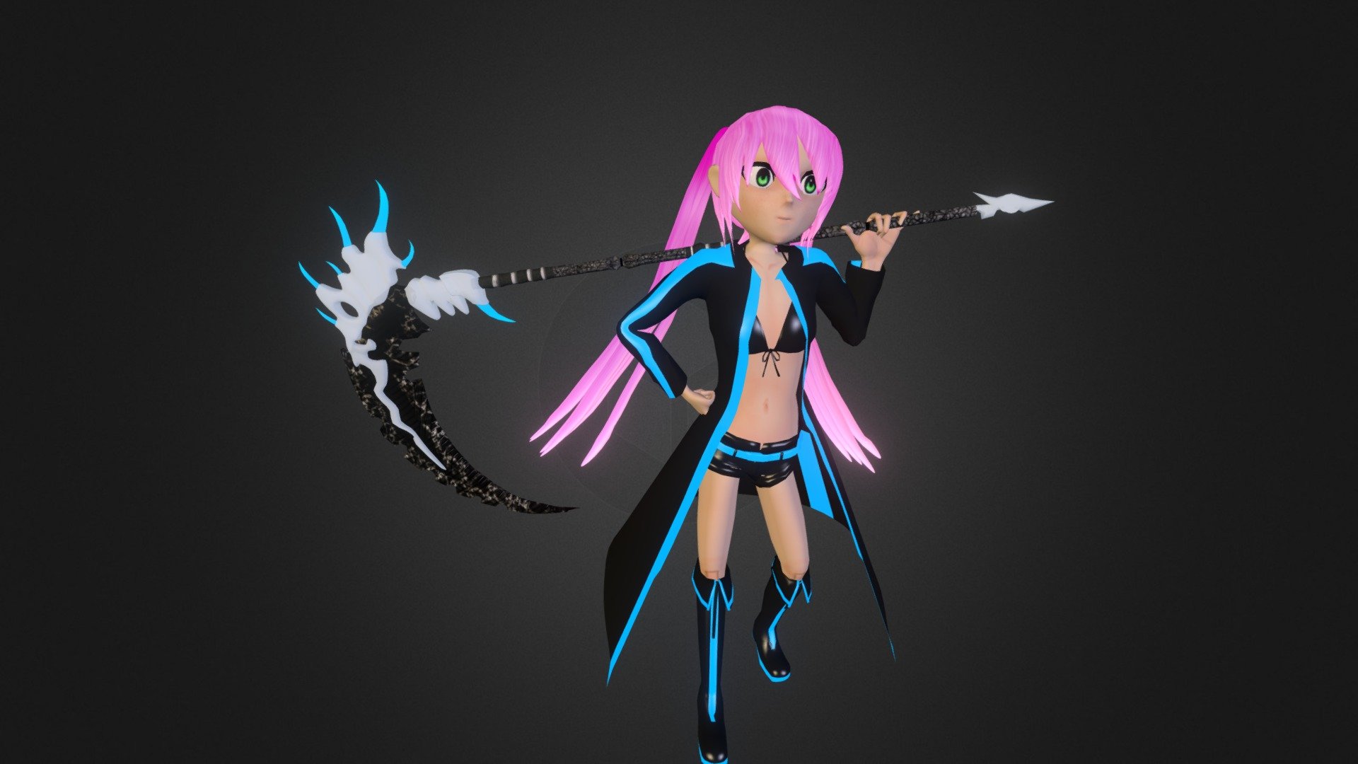 Evelyn lvl 5 - 3D model by ligthvirus [114cab8] - Sketchfab