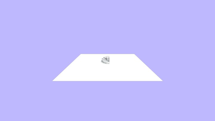 Stair 3D Model