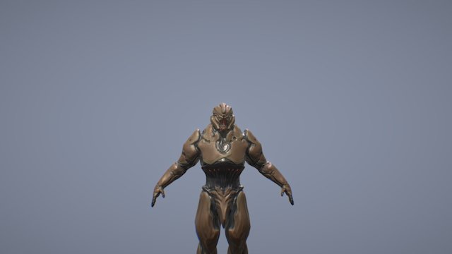 Warlust - Rhino Helmet 3D Model