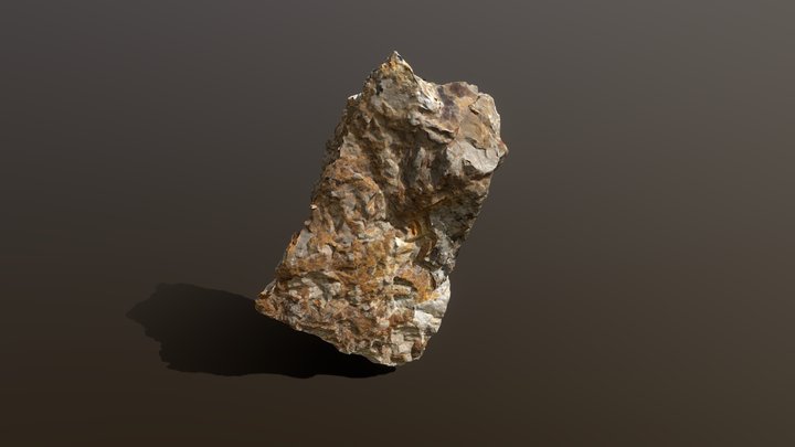 001 - Rock Scan 3D Model
