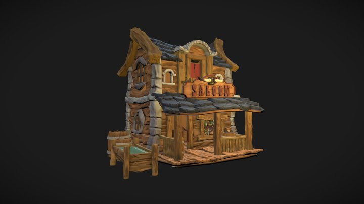 Saloon Sculpting exam 3D Model