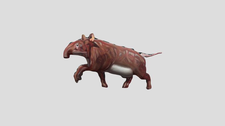 AI Tapir 3D Model