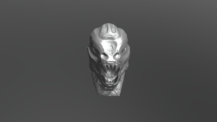 Reptile Draft 3D Model