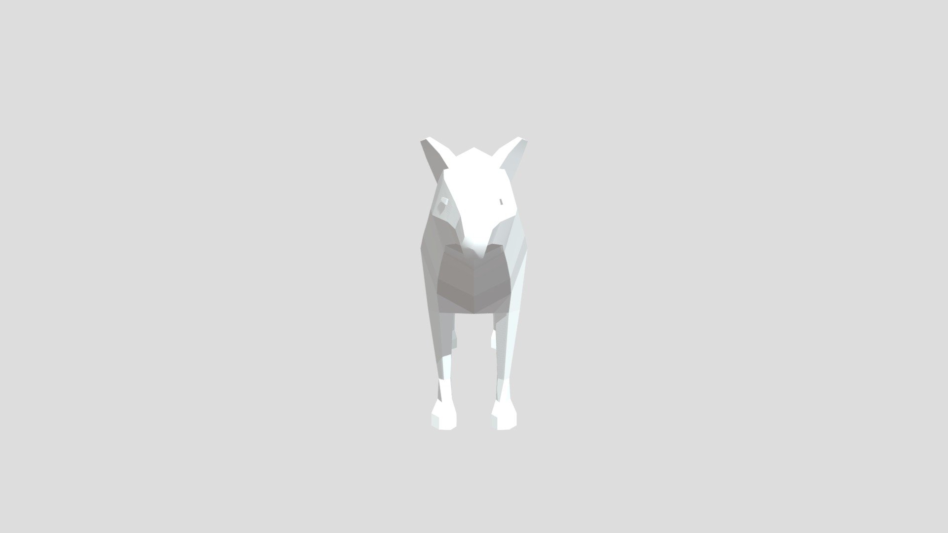 Wolf from Poly by Google