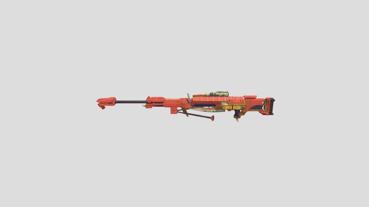 Kraber Ronin's arrow 3D Model