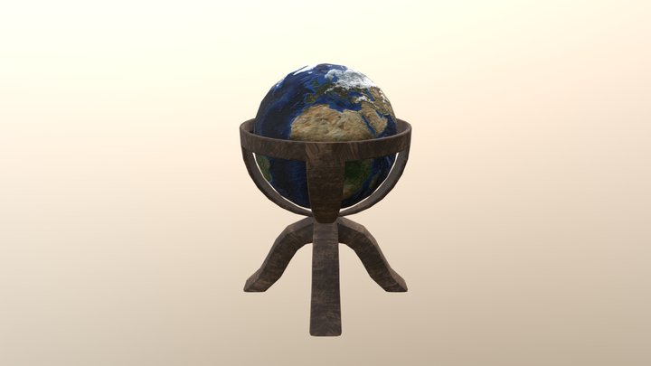 Old Globe 3D Model