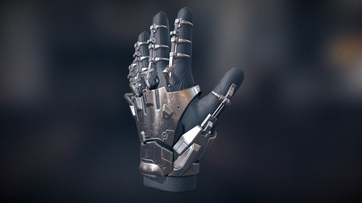 Exo Glove 3D Model
