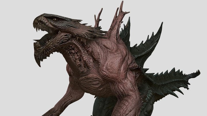mina kaiju 3D Model