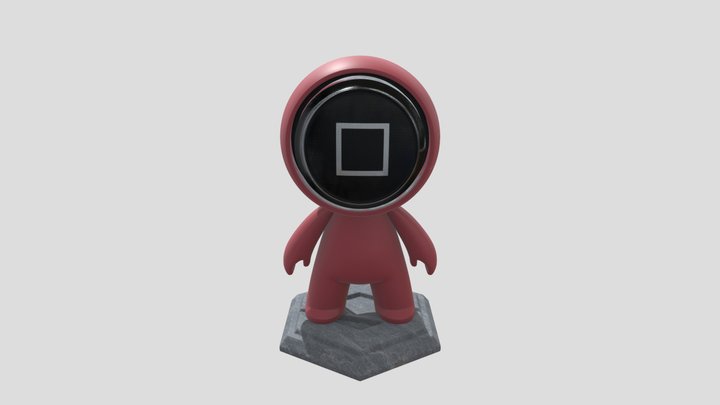 Squid Game Character 3D Model