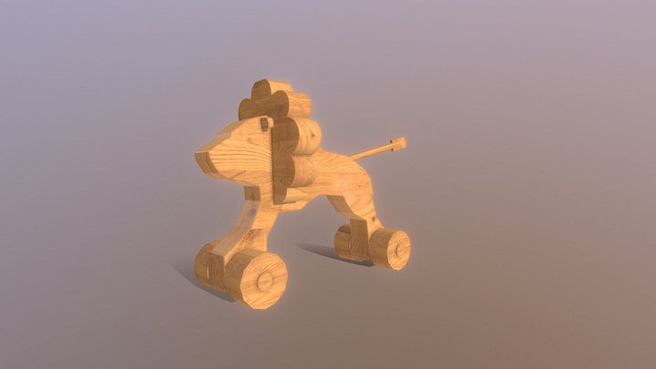 lion1 3D Model