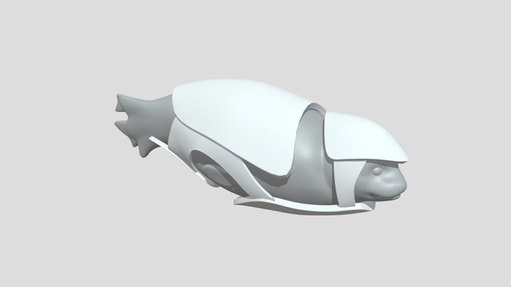 Тюлень 3D Model