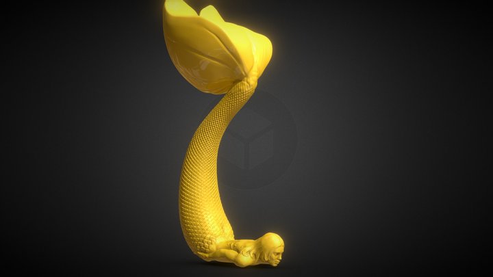 Mermaid Preview 3D Model