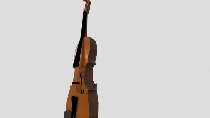 Violino 3D Model