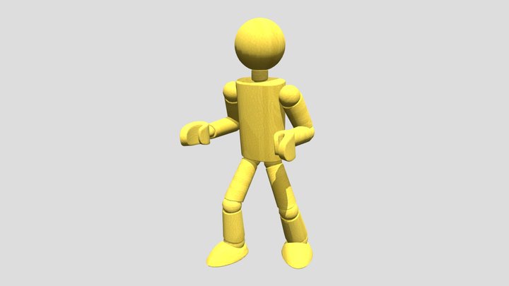 Project Playtime Player 3D Model