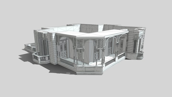Von Bullow Mansion - Free 3D Printing (2/4) 3D Model