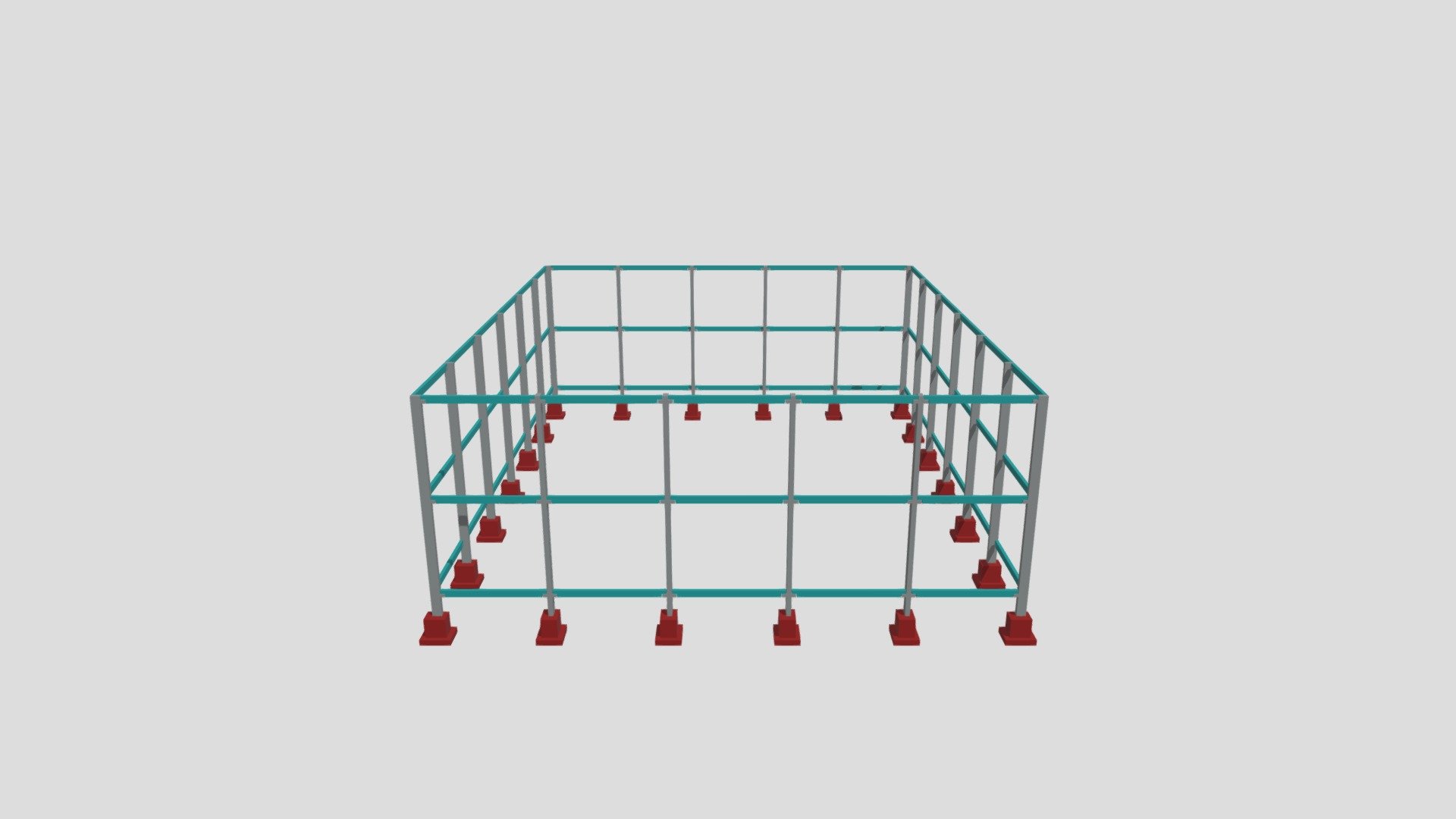 Modelagem Estrutural 3D - 24x30