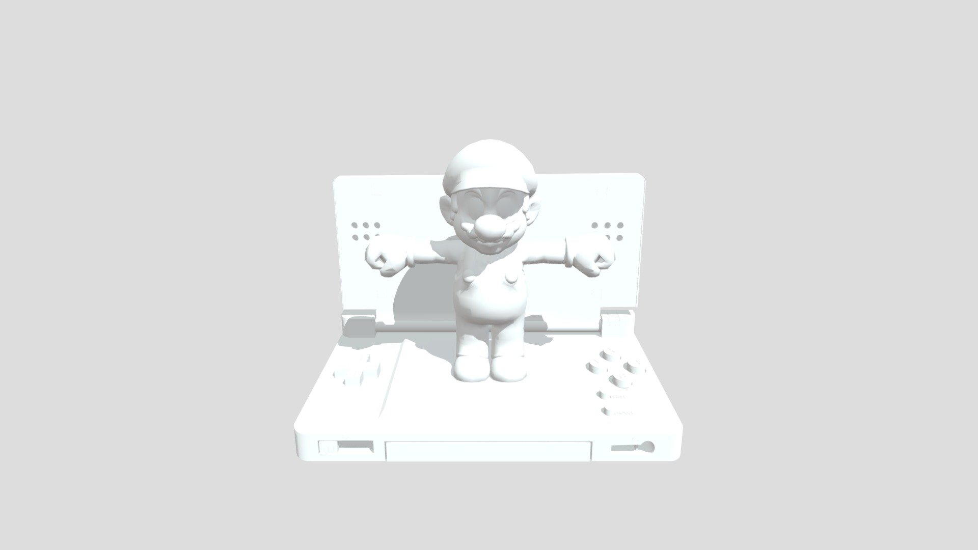 Super Mario & 3DS - 3D model by xrshub [115961a] - Sketchfab