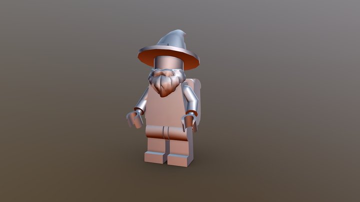 Nano El Enano - Minifig 3D Model