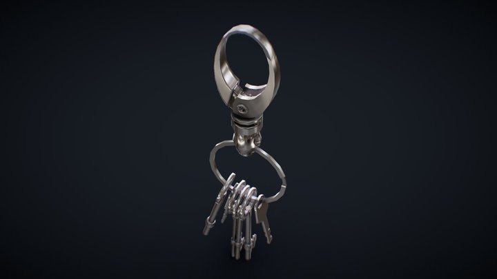 [FREE] Key Holder: Tools Asset 3D Model
