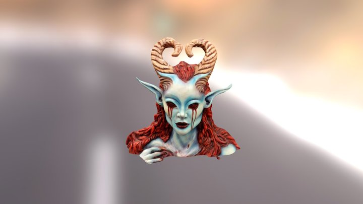 Statue Nocturnal Designs 3D Model