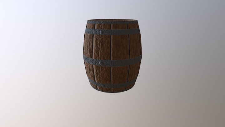 Barrel 3D Model