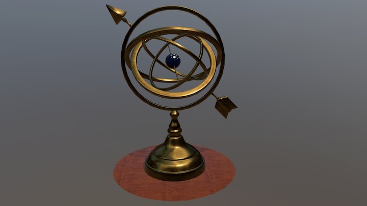 Armillary Sphere revisited 3D Model