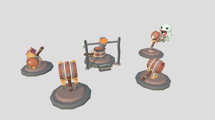 Hammer Story 3D Model