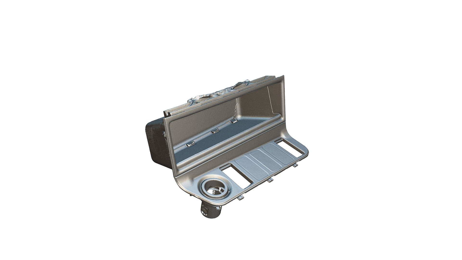 BMW E36 Center Console Storing Compartment 3D model by ALTROUS