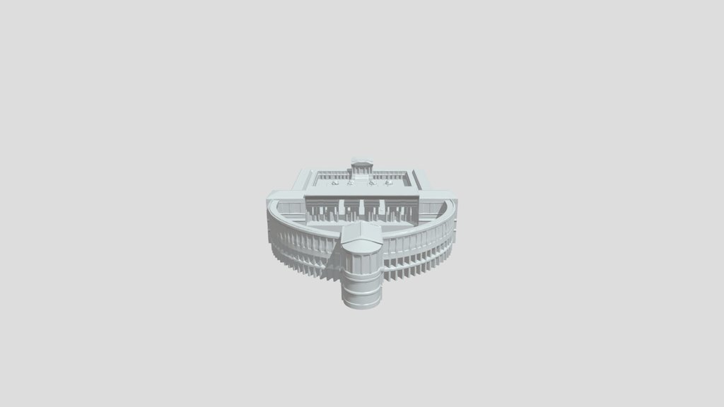An ancient architectural complex