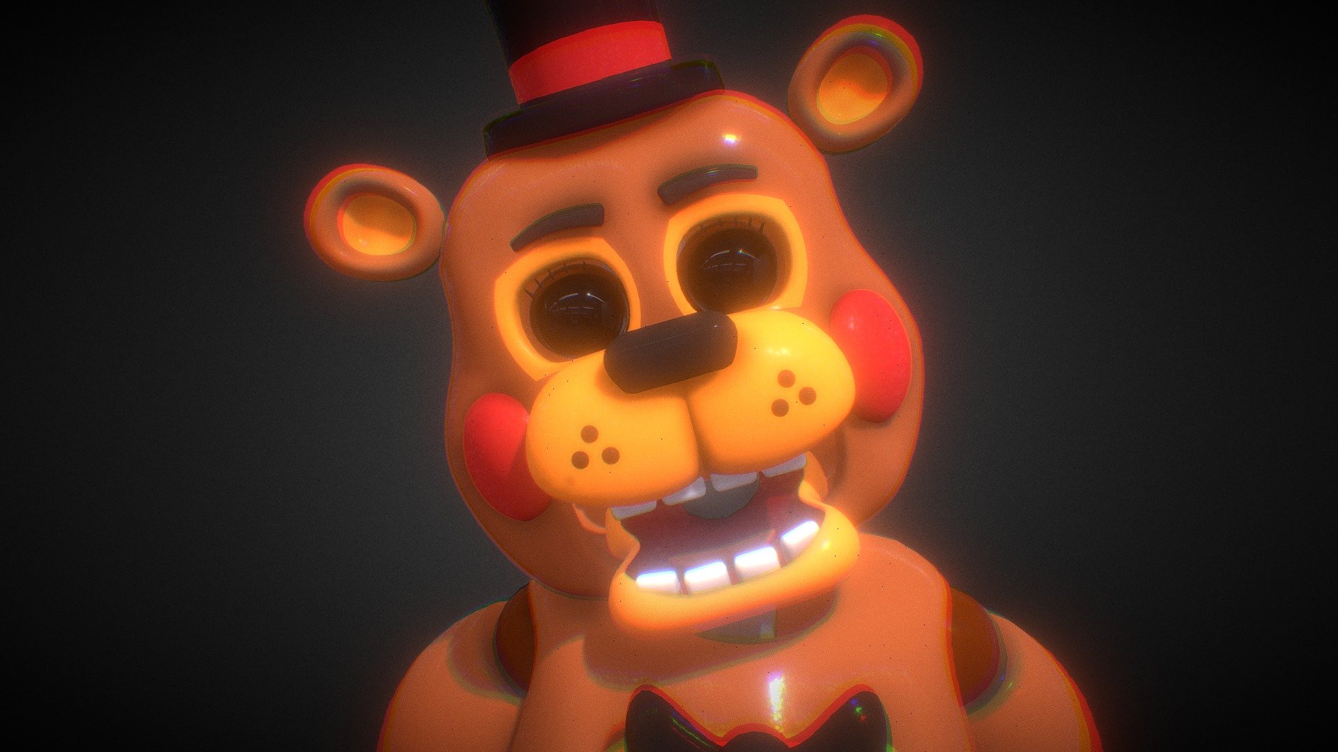 Steam Community :: :: [Blender/FNaF] Withered FNaF 1 Freddy