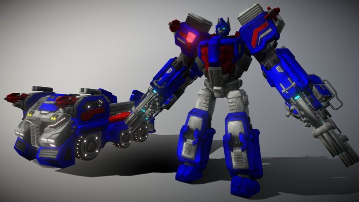Transformers Fall Of Cybertron Ultra Magnus – Modello 3D gratuito STL