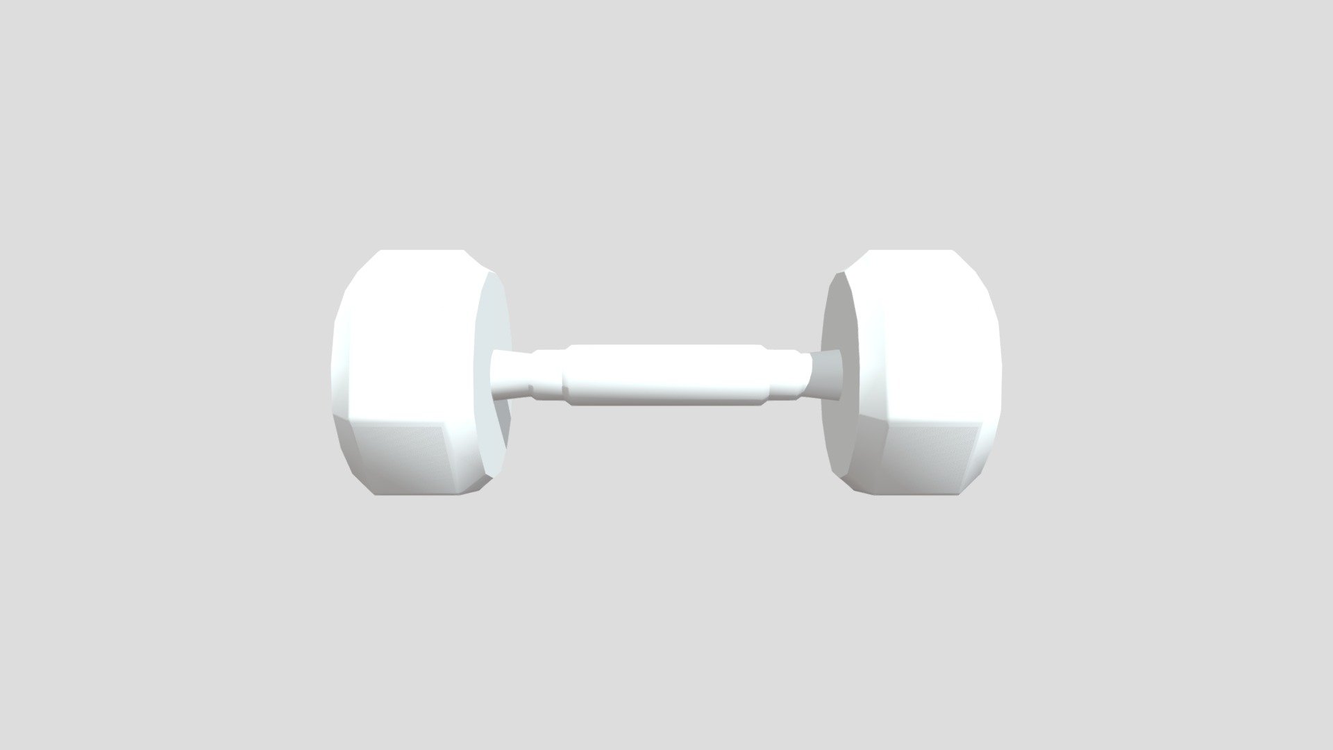 Dumbbell — Sketchfab embed 3D viewer