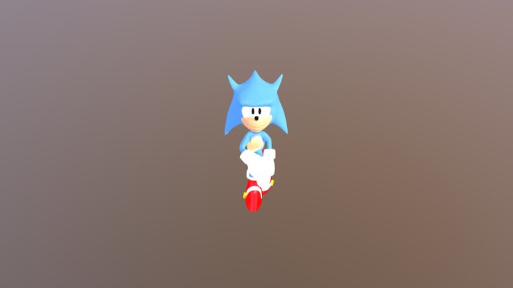 (Offbrand) Sonic 3D Model