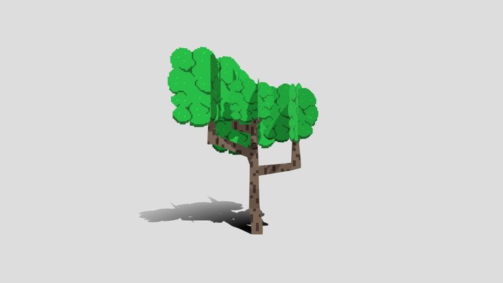 cartoon tree 3D Model