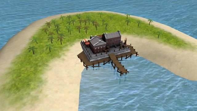 Island - FULL 3D Model