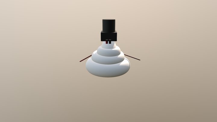 terrible snowman 3D Model